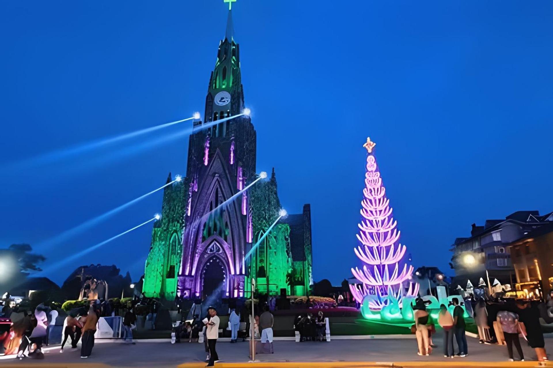 Maravilhoso Apartamento No Centro De Gramado Zewnętrze zdjęcie